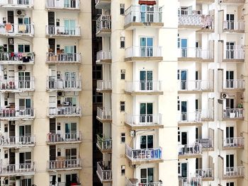 Full frame shot of residential building