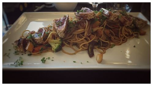 Close-up of food
