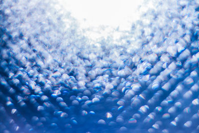 Full frame shot of bubbles