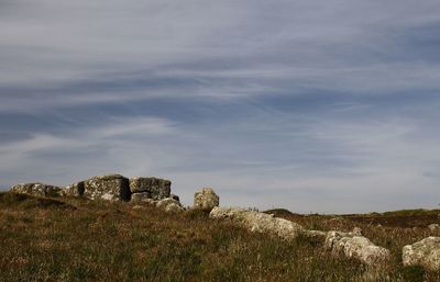 Rock formation near tintagel