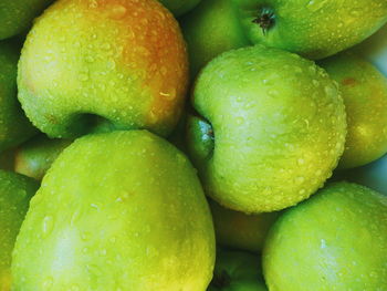 Full frame shot of apples