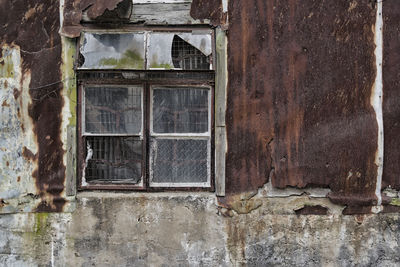 Window of old building