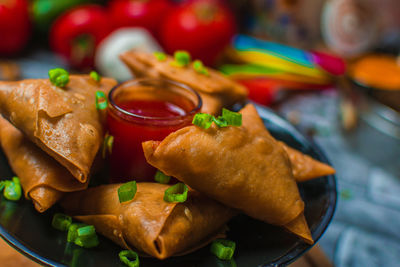 Close-up of food