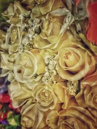 Close-up of rose bouquet