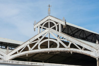 Low angle view of bridge