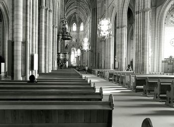 Interior of cathedral