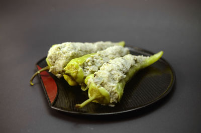 Close-up of food in plate