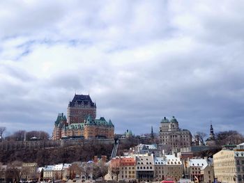 Quebec city skyline