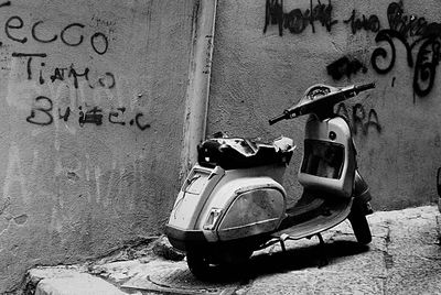 Graffiti on old wall