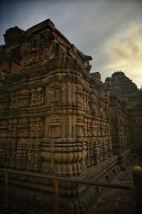 Low angle view of a temple
