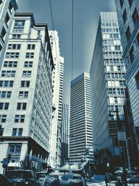 Skyscrapers in city