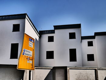 Low angle view of building against sky