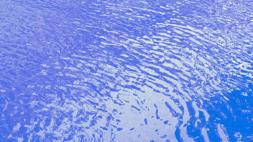 Full frame shot of rippled water