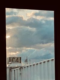 Low angle view of building against sky