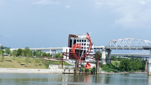 View of built structure against sky