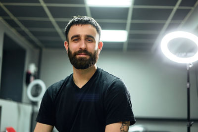 Portrait of a young man