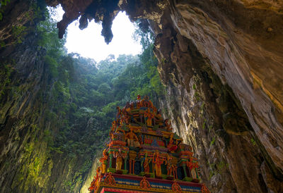 Panoramic view of a temple