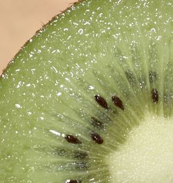 Close-up of wet apple