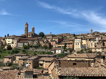 Buildings in a city