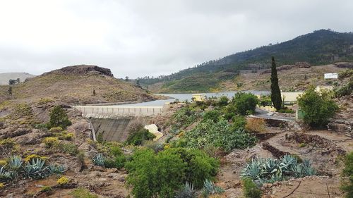 Panoramic view of landscape against sky