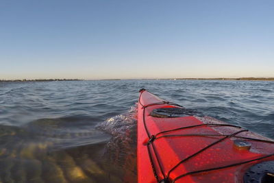 Out on the water enjoying life