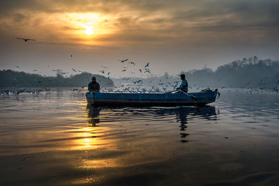 Morning vibes at yamuna