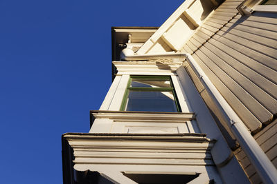 Detail from old wooden house east of town in umea