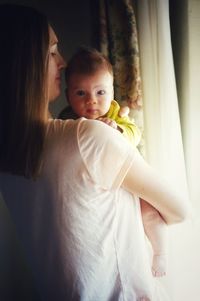 Mother and daughter baby