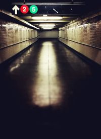 Subway station platform