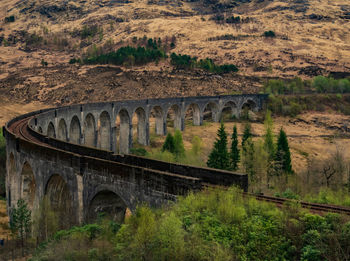 Arch bridge, glenfinnan viaduct, scotland