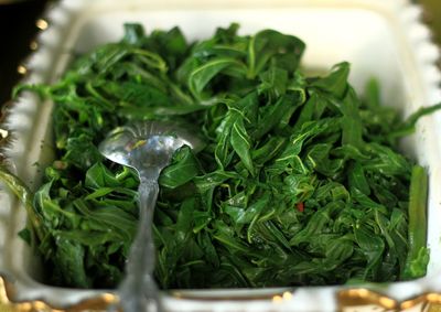 Delicious spinach