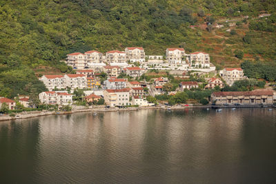 Buildings at waterfront