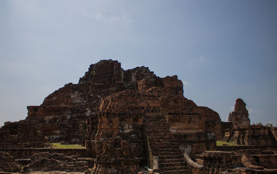 Low angle view of a temple