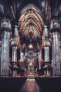 Interior of cathedral