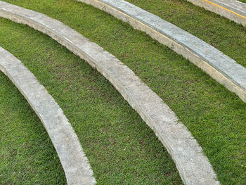 Full frame shot of soccer field