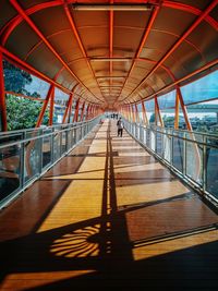 Pedestrian bridge in jakarta 