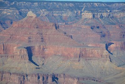 View of rock formations