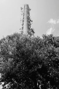 Low angle view of building against sky