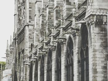 Low angle view of old building