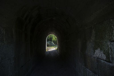 View of tunnel