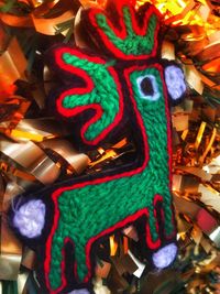 Full frame shot of multi colored pattern