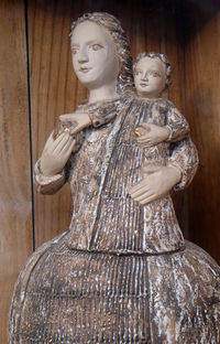 Close-up of buddha statue