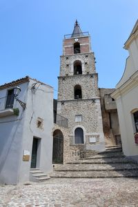 Low angle view of building against sky