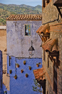 Morocco is the blue city of chefchaouen, endless streets painted in blue color