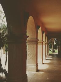 Corridor of building