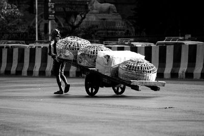 Man on street