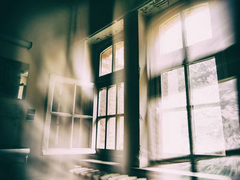 Window in sunlight