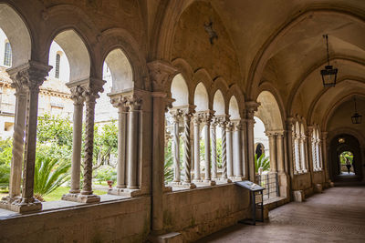 Interior of historic building