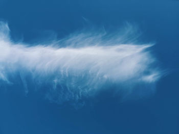 Low angle view of clouds in sky