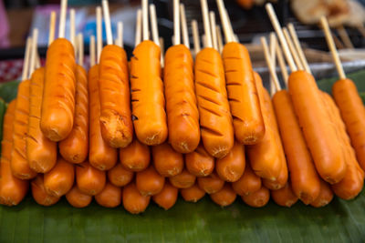 Close-up of orange for sale